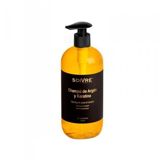 Soivre Champu Nutritivo Argan Y Keratina 500 Ml