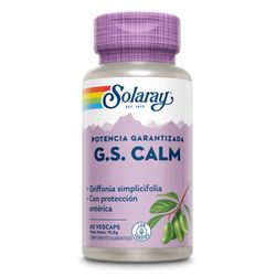 SOLARAY G.S CALM- 60 Vegcaps Proteccion Enterica