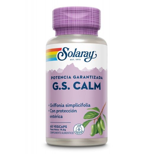 SOLARAY G.S CALM- 60 Vegcaps Proteccion Enterica