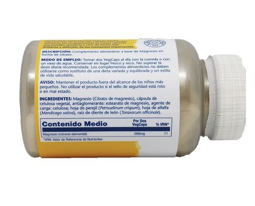 Solaray Magnesio Citrato 180 Capsulas
