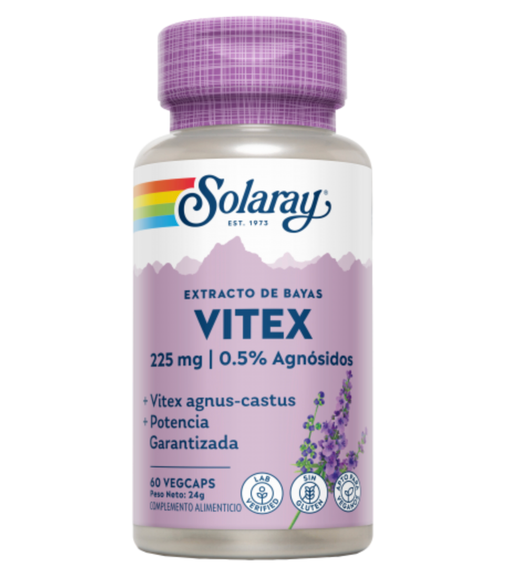 Solaray Vitex 60 Capsulas