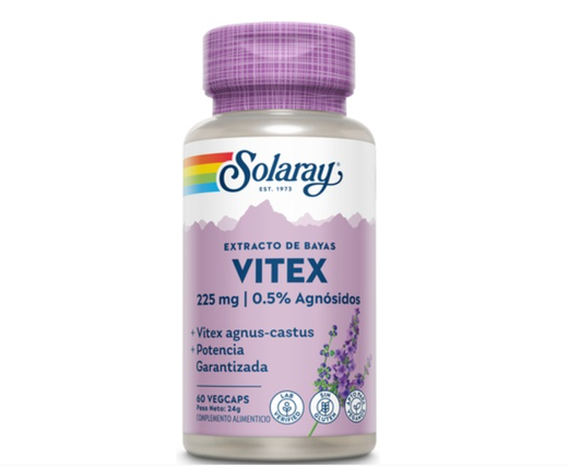 Solaray Vitex 60 Capsulas