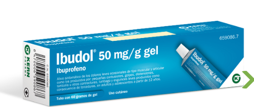 Ibudol 50 mg/g Gel Cutaneo Tubo 30g