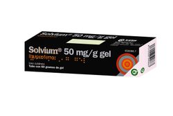 Solvium 50 Mg/G Gel Topico 60 G