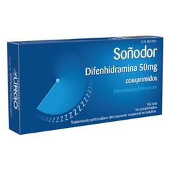 Soñodor 50 Mg 16 Comprimidos