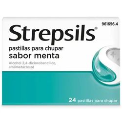 Strepsils 24 Pastillas Para Chupar Menta