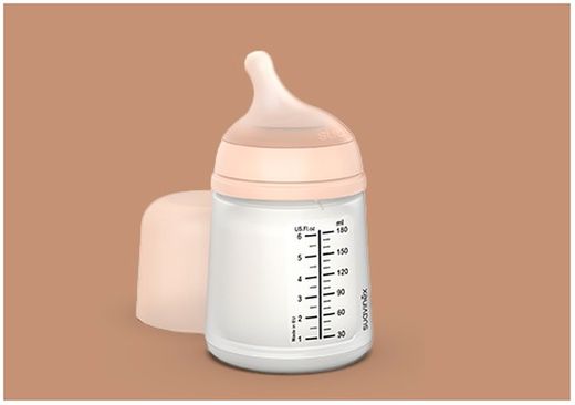 Suavinex Biberon Zero Zero Anticolico Silicona 180 ML +0 Meses