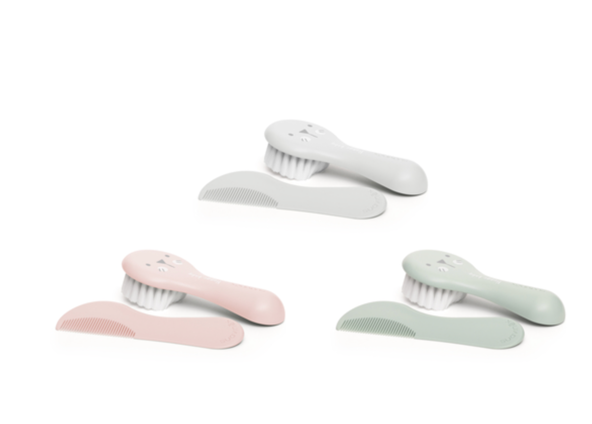 Suavinex Set de Cepillo y Peine Azul