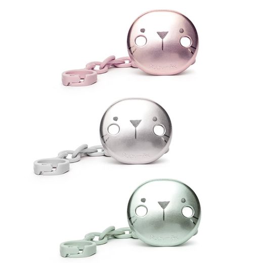 Suavinex premium broche pinza con cadenita