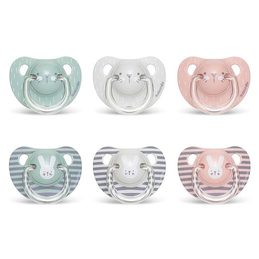 Suavinex premium chupete silicona tetina anatomica 6-18 meses