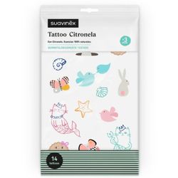 Suavinex Tattoo con Citronela 14 Unidades