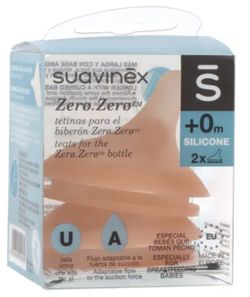 Suavinex Tetina Zero Zero Silicona Flujo Varias Opciones