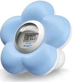 Termometro De Habitación Y Baño Avent Philips 1 Unidad Color Azul SCH 550/20