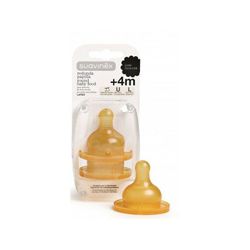 Tetina Latex Boca Ancha Suavinex Papilla 2 U