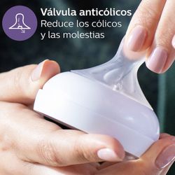 Tetina Natural Liquidos Espesos Philips Avent Natural Response +6 Meses 2 Unidades