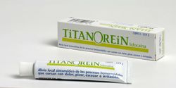 Titanorein Lidocaina Crema Rectal 20 G