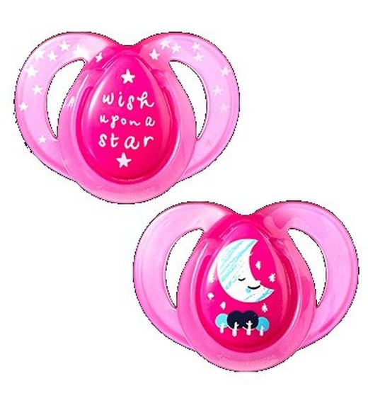 Tommee Tippe Chupetes Night Time 6-18m 2 Unidades