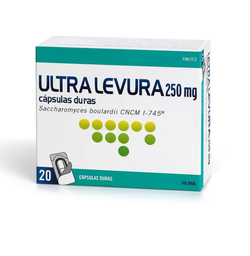 Ultra-Levura 250 Mg 20 Capsulas (Blister)