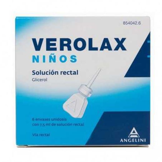 Verolax Niños 1.8 Ml Solucion Rectal 6 Enemas 2.5ml
