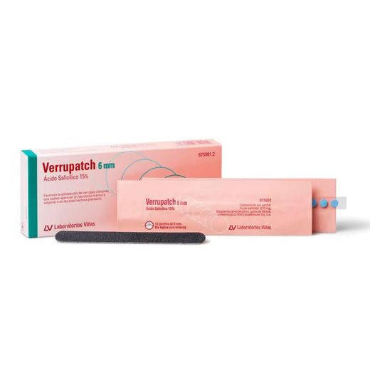 Verrupatch 3.75 Mg 20 Parches 6 mm