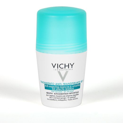 Vichy Desodorante Antitranspirante Antimanchas 48 Horas Roll-On