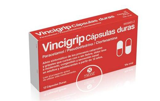 Vincigrip 12 Capsulas