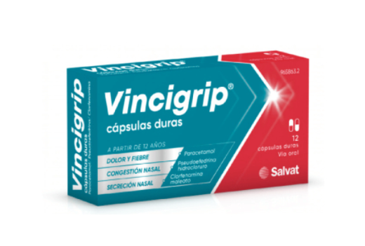 Vincigrip 12 Capsulas