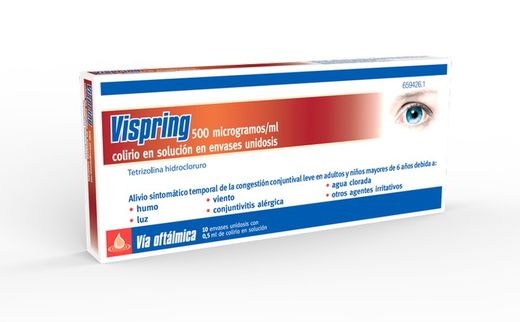 Vispring 0.5 Mg/Ml Colirio 10 Monodosis Solucion