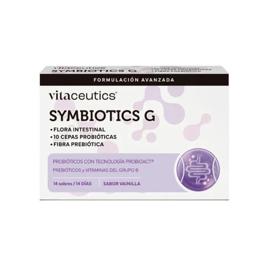 Vitaceutics Symbiotics G 14 Sobres 2,5g Sabor Vainilla