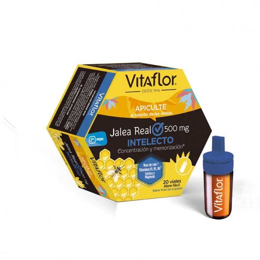 Vitaflor Jalea Real Intelecto Ampolla Bebible 20