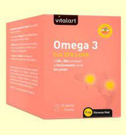Vitalart Omega 3 30 cápsulas + 30 perlas