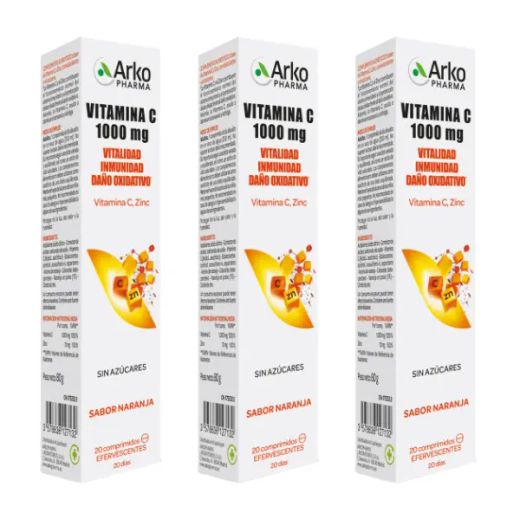 Vitamina C 1000mg + Zinc Arkovital 60 comp