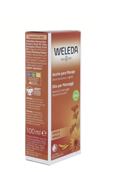Weleda Aceite De Masaje Con Arnica 100 Ml