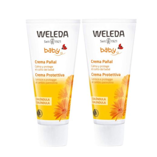 Weleda Baby crema Pañal Caléndula Pack 2x75 ml