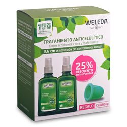 Weleda Duplo Aceite de Abedul Anticelulítico + CeluliCup de Regalo