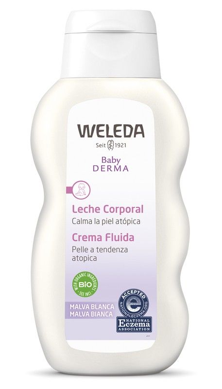 Weleda Baby Leche Corporal Malva Blanca Bebé 200 ml