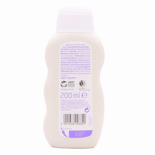 Weleda Baby Leche Corporal Malva Blanca Bebé 200 ml