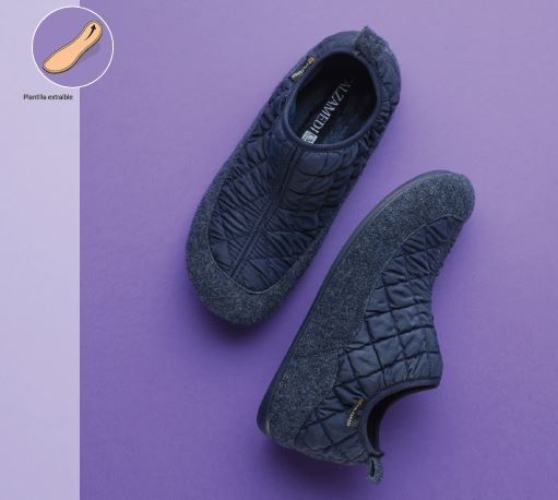 Zapatilla 6580 Gris T42 Calzamedi