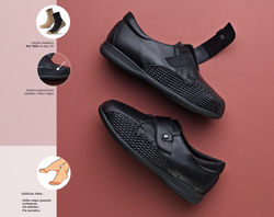 Zapato 0611 Negro T38 Calzamedi