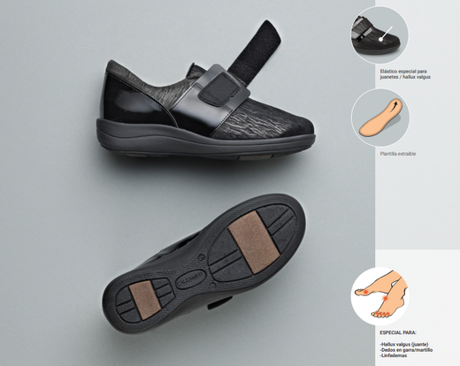 Zapato 0808 Negro T37 Calzamedi