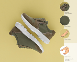 Zapato 0817 Kaki Calzamedi