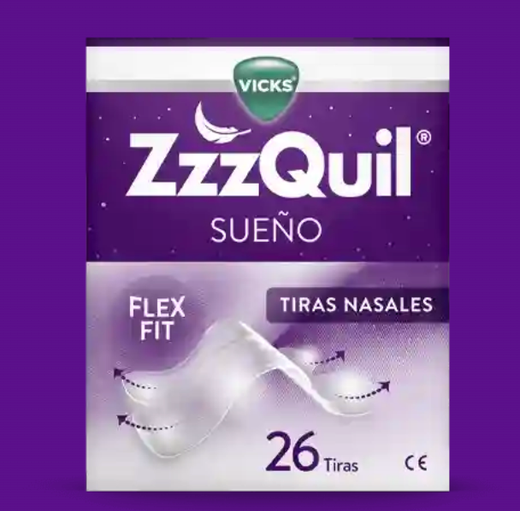 ZZZQUIL Sueño Tiras Nasales